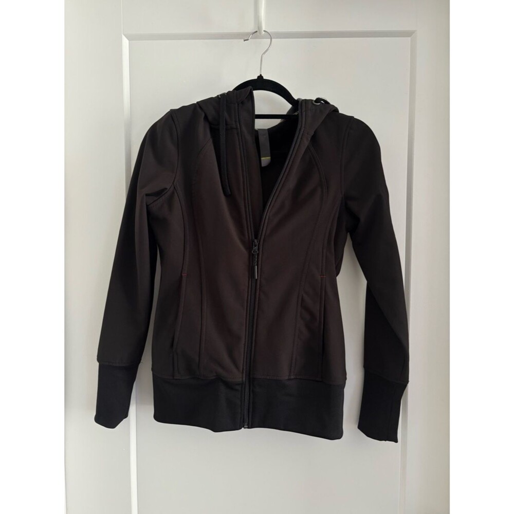 Mondetta Women's Black Hooded Utility Jacket - Black